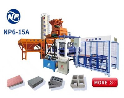 Brick Block Making Machine in Iro